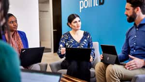 Point B